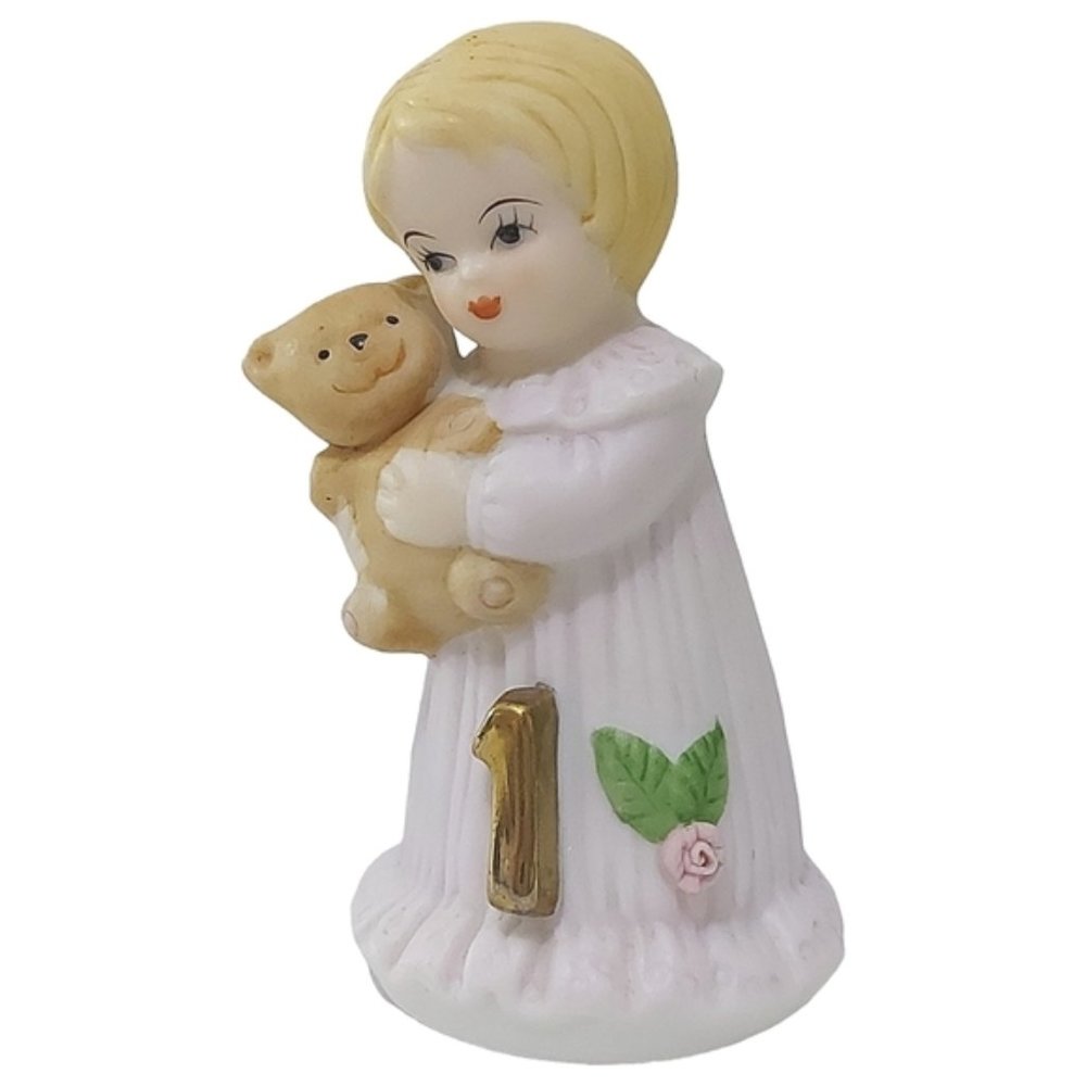 VINTAGE Enesco 1981 Growing Up Birthday Girl 1